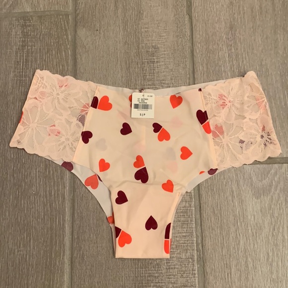 PINK Victoria’s Secret | Intimates & Sleepwear | New Vs Pink Heart Lace